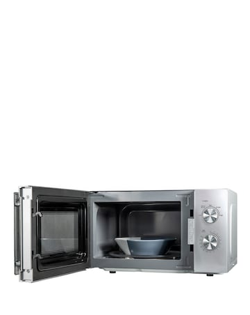 Russell Hobbs 20L Stainless Steel Manual Microwave