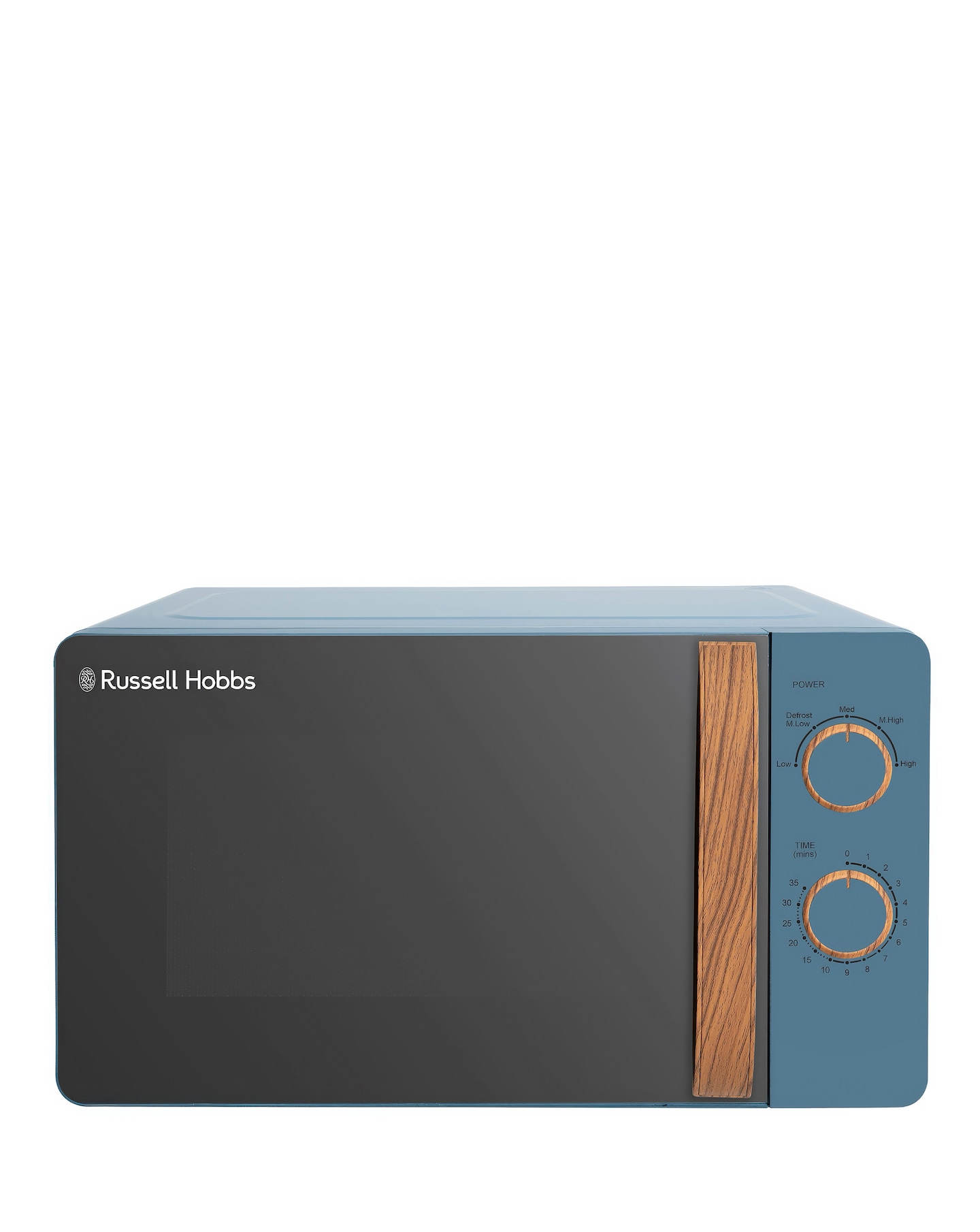 New In - RH 17 Litre Blue Manual Microwave