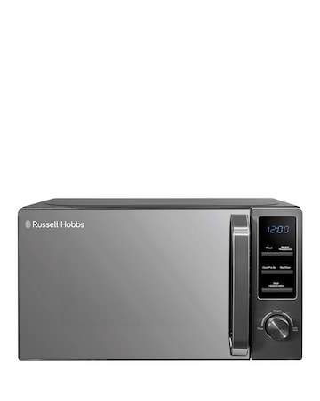 Russell Hobbs Midnight 20 Litre Dark Steel Digital Microwave