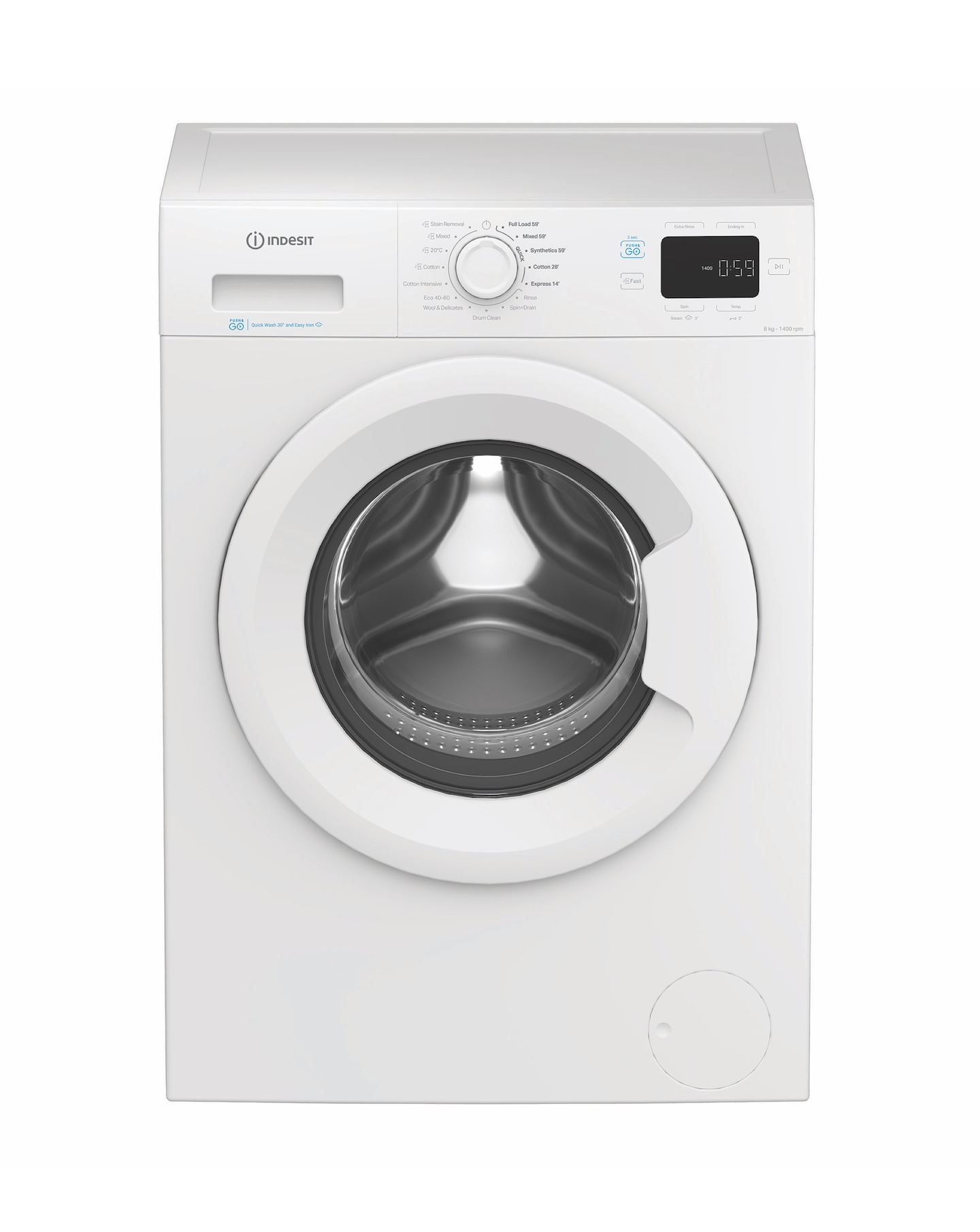 Indesit IP846 Washing Machine-W+Inst