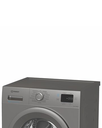 Indesit IP 846S Push & Go Washing Machine - Silver + Install