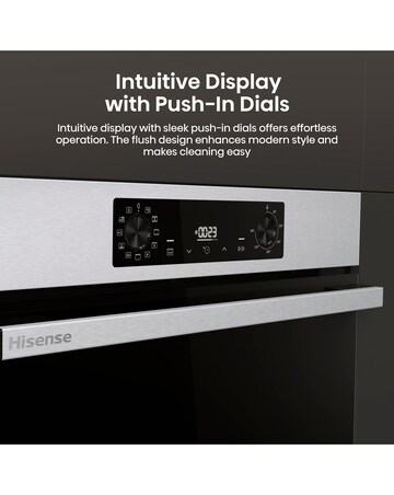 Hisense Hi2 Built In Electric Plug & Play Oven - Stainless Steel
