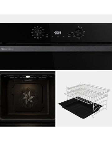 Hisense Hi2 Built In Electric Plug & Play Oven - Black