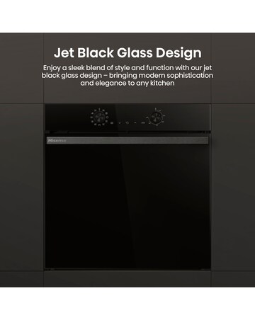 Hisense Hi2 Built In Electric Plug & Play Oven - Black