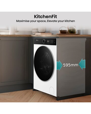 Hisense KitchenFit 5i Series WD5I1245BWR 12kg/8kg Washer Dryer - White