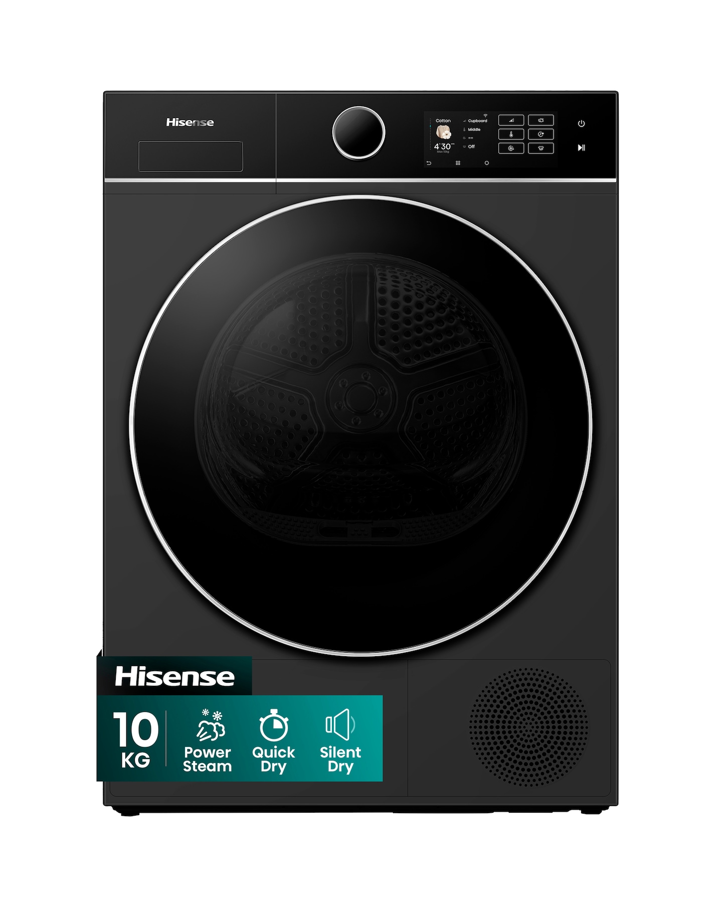 Hisense DH5I104BWAB Dryer - Black