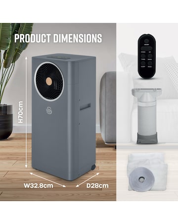 Swan Nordic 5K BTU 3in1 Air Conditioner