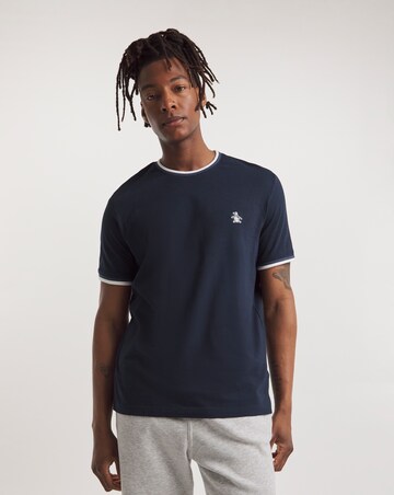Original Penguin Sticker Pete Ringer T-Shirt | Jacamo