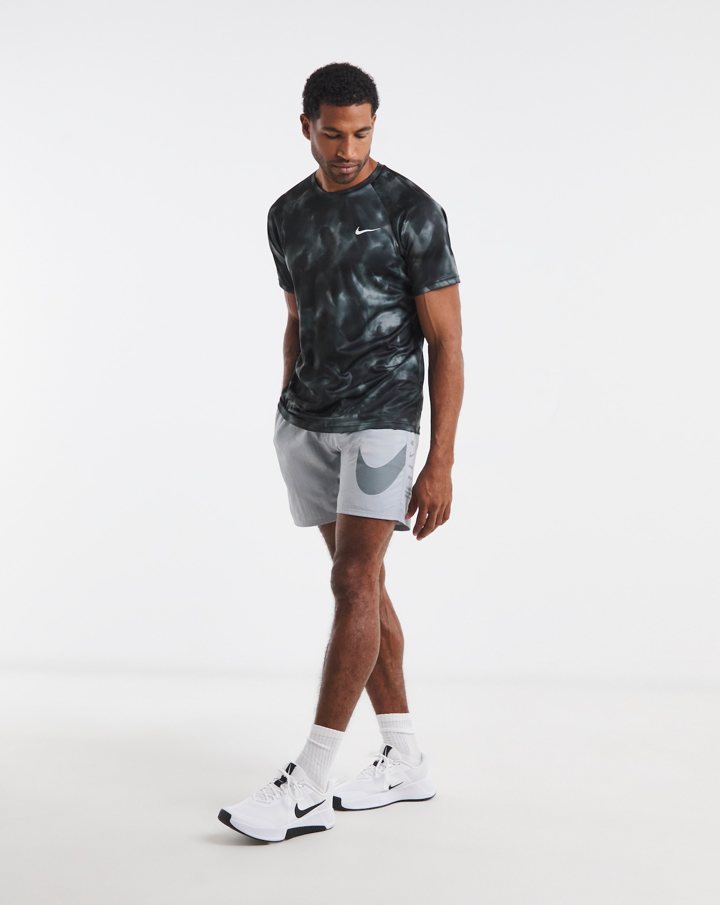 New In - Nike 7 Inch Big Logo Swim Shorts