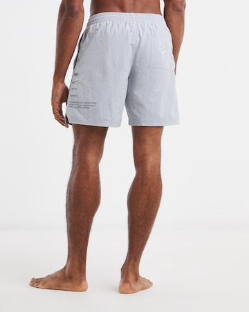 Nike 7 Inch Full Lined Big Logo Swim Shorts