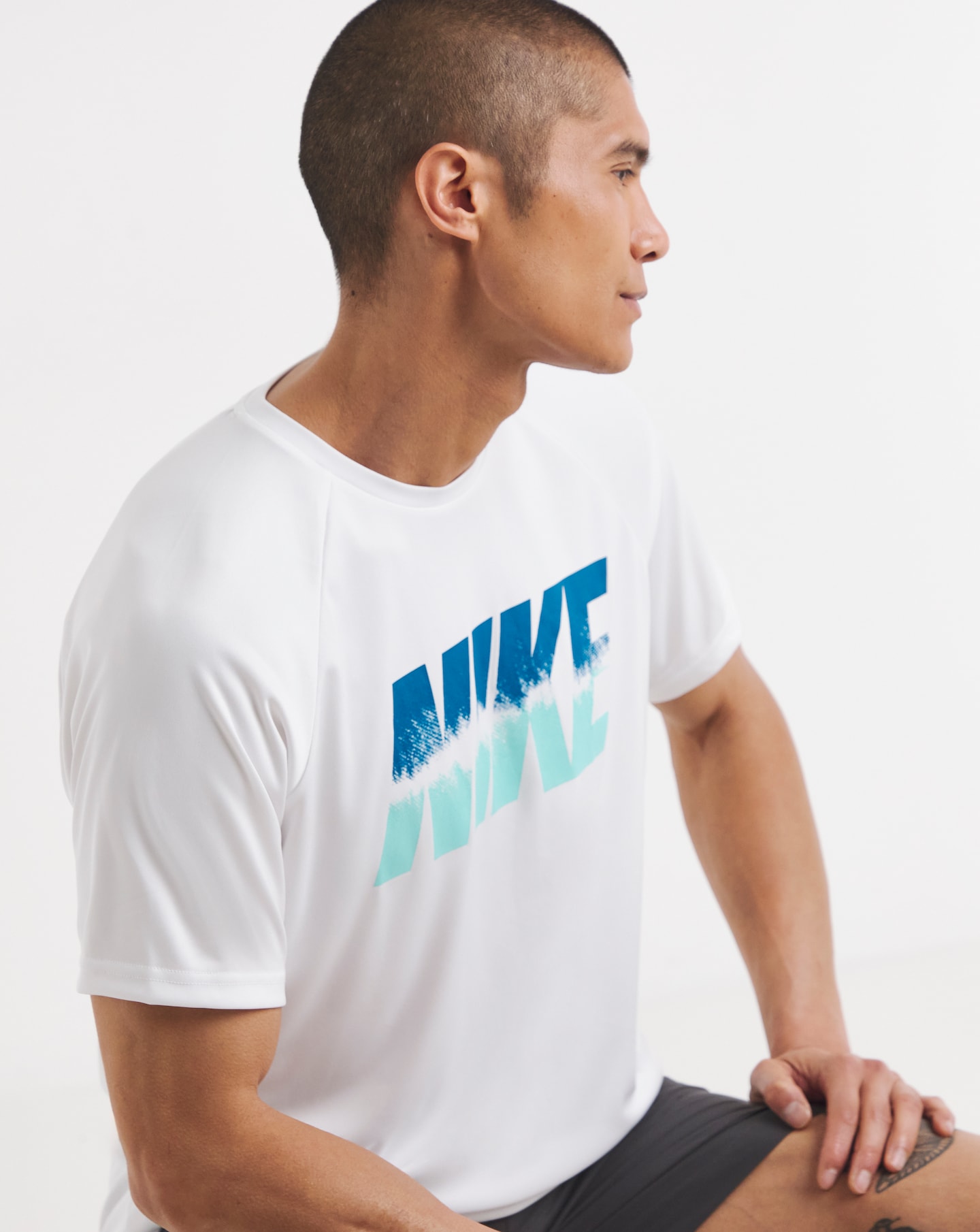 New In - Nike Dip Dye Logo Hydroguard T-Shirt