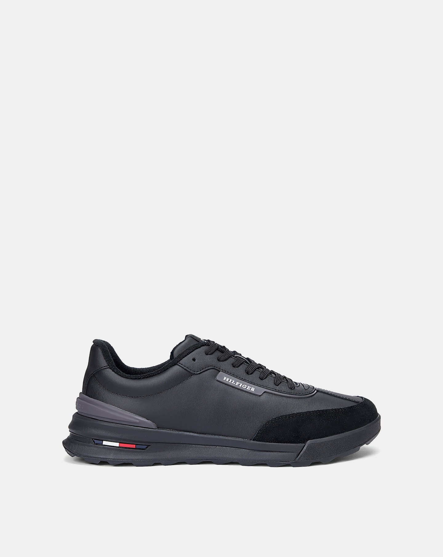 New In - Tommy Hilfiger Leather Mix Retro Runner