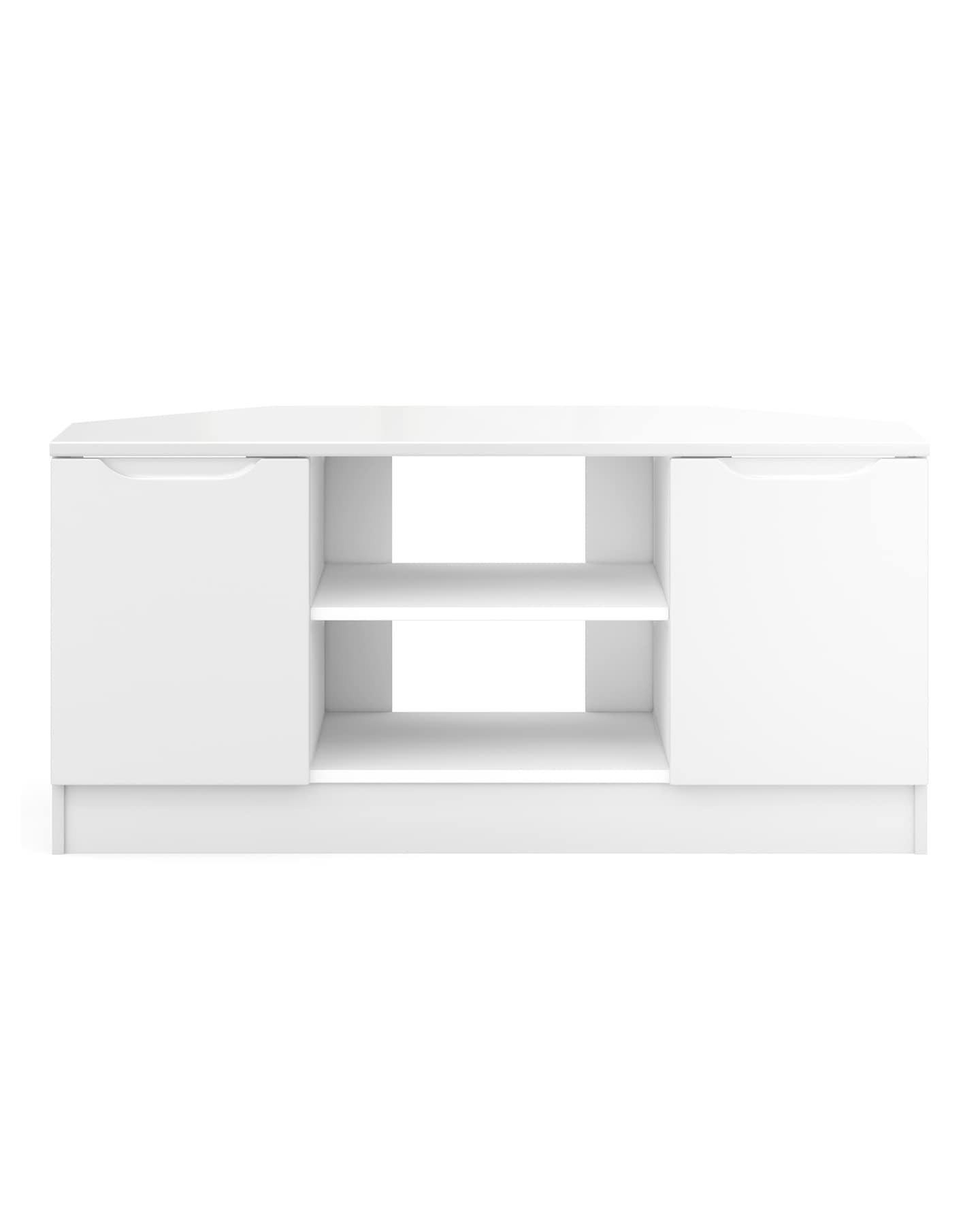 Sorrento Assembled Gloss Corner TV Unit