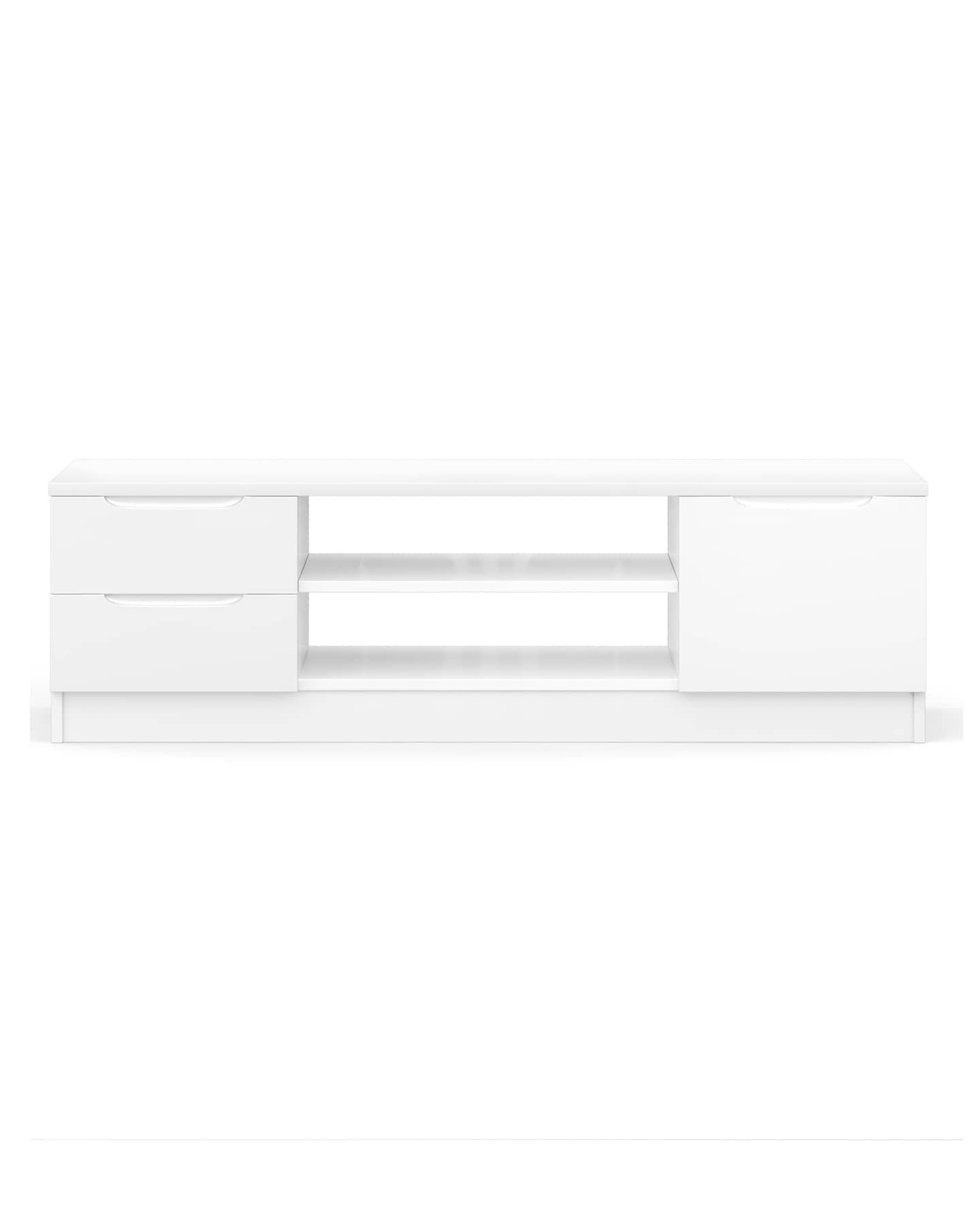 Sorrento Assembled Gloss Wide TV Unit