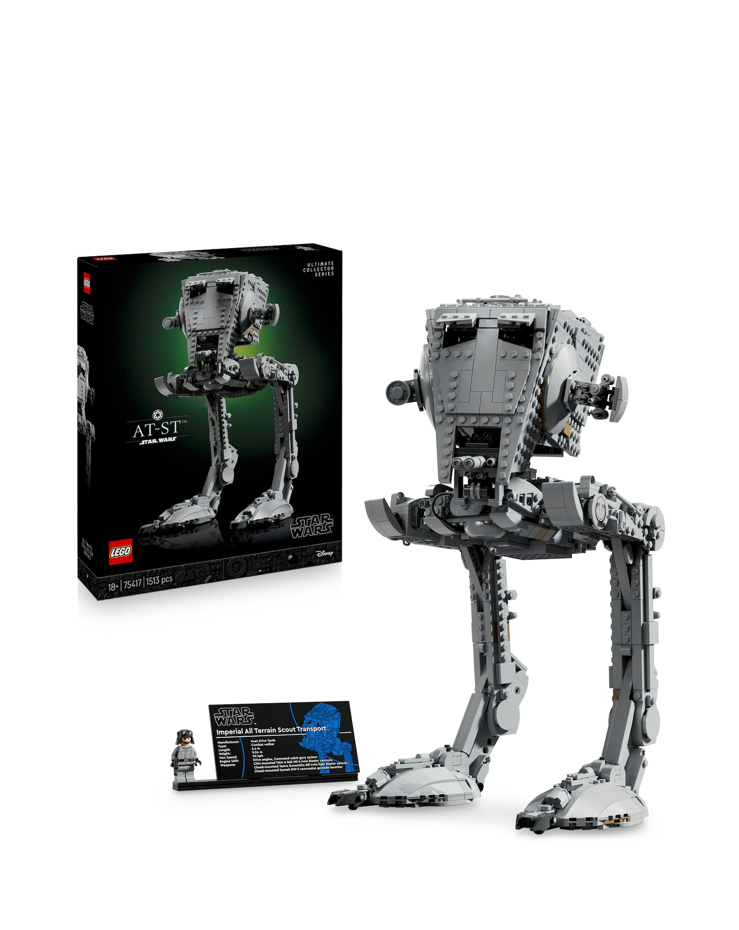 LEGO Star Wars AT-ST Walker Building Set