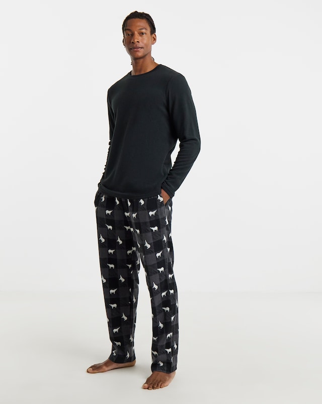 Christmas Microfleece Pyjama Set