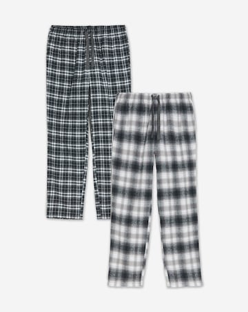 2 Pack Woven Check Flannel Bottoms