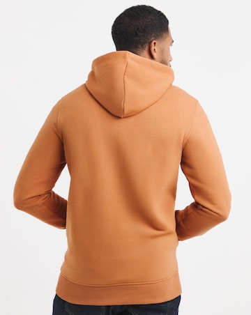 Overhead Hoodie Long- Coral