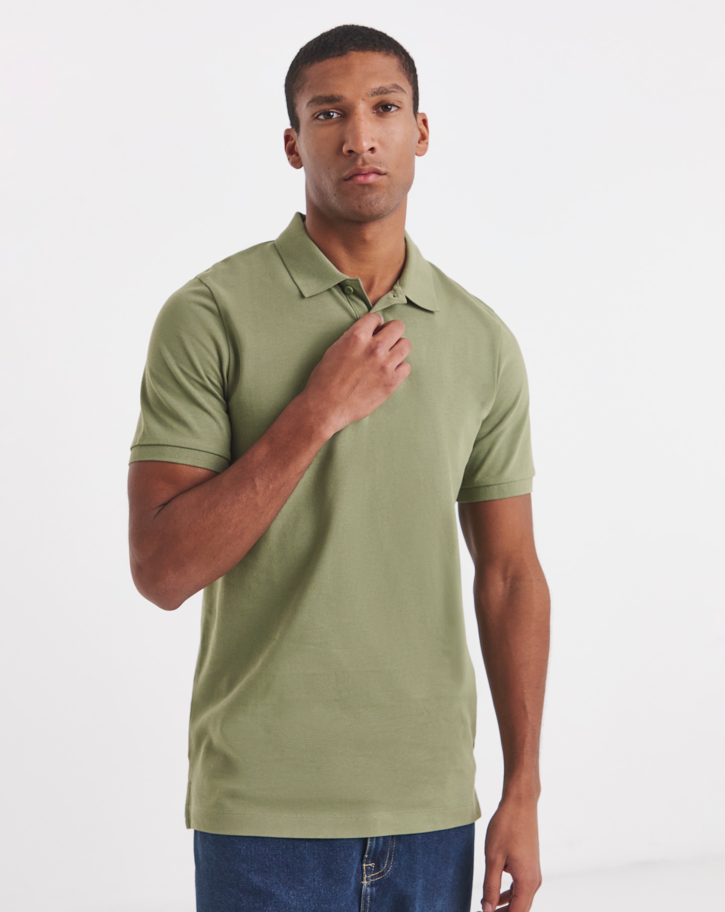 New In - Pique Polo Shirt Long