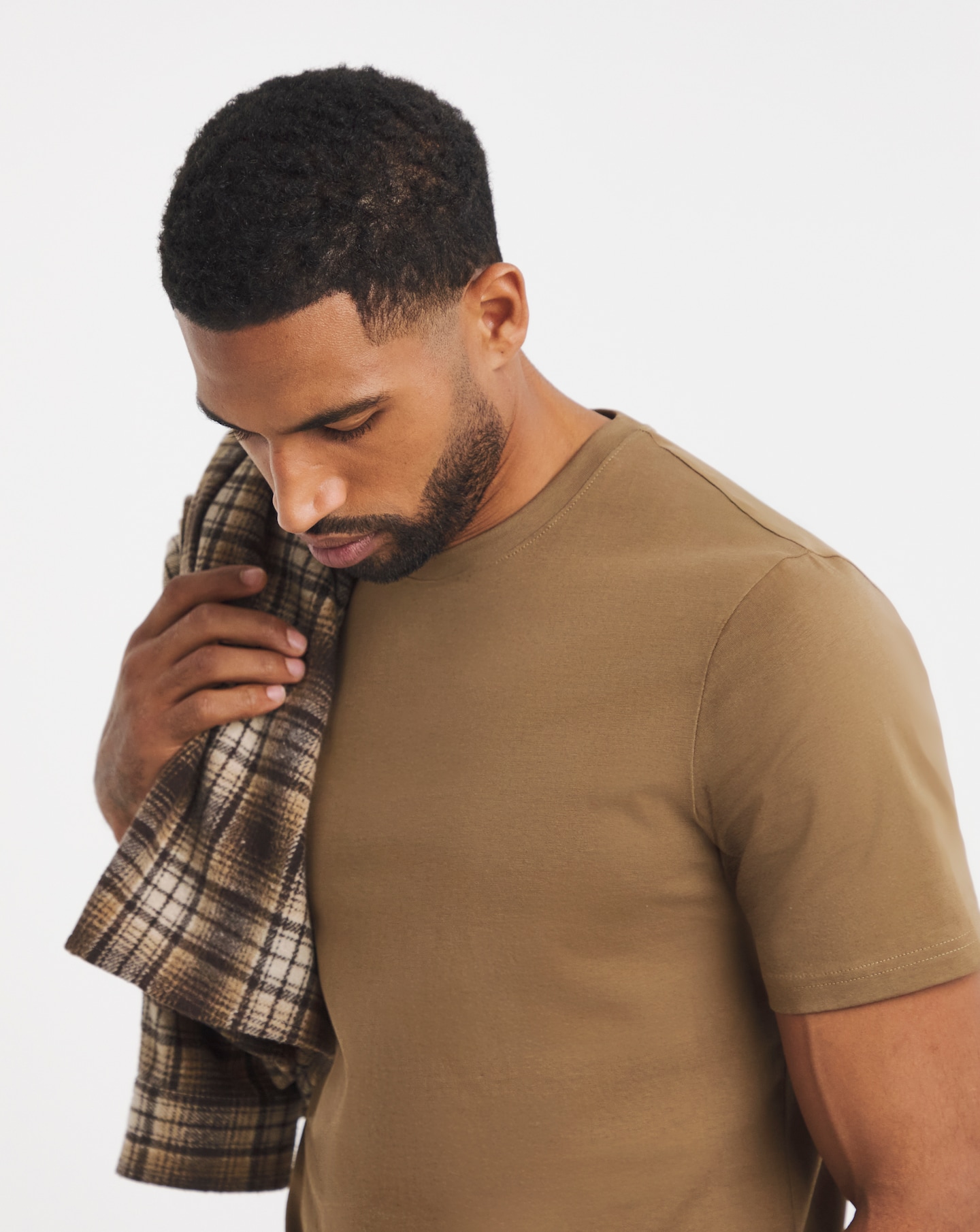 New In - Crew Neck T-Shirt Long - Beige