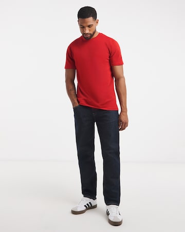 Pure Cotton Crew Neck T-Shirt Long