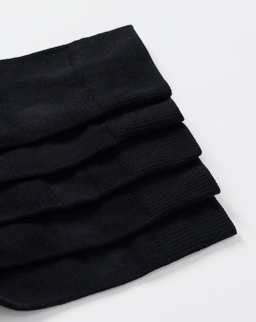 5 Pack Contrast Cushion Sole Sock