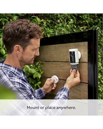 Ring Outdoor Camera Plus Battery - White