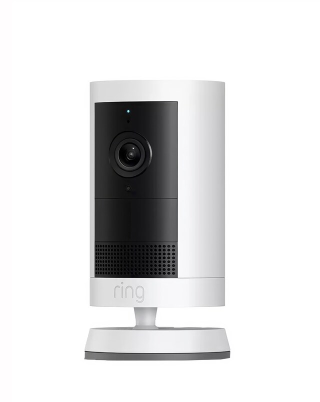 Ring Outdoor Camera Plus Battery - White