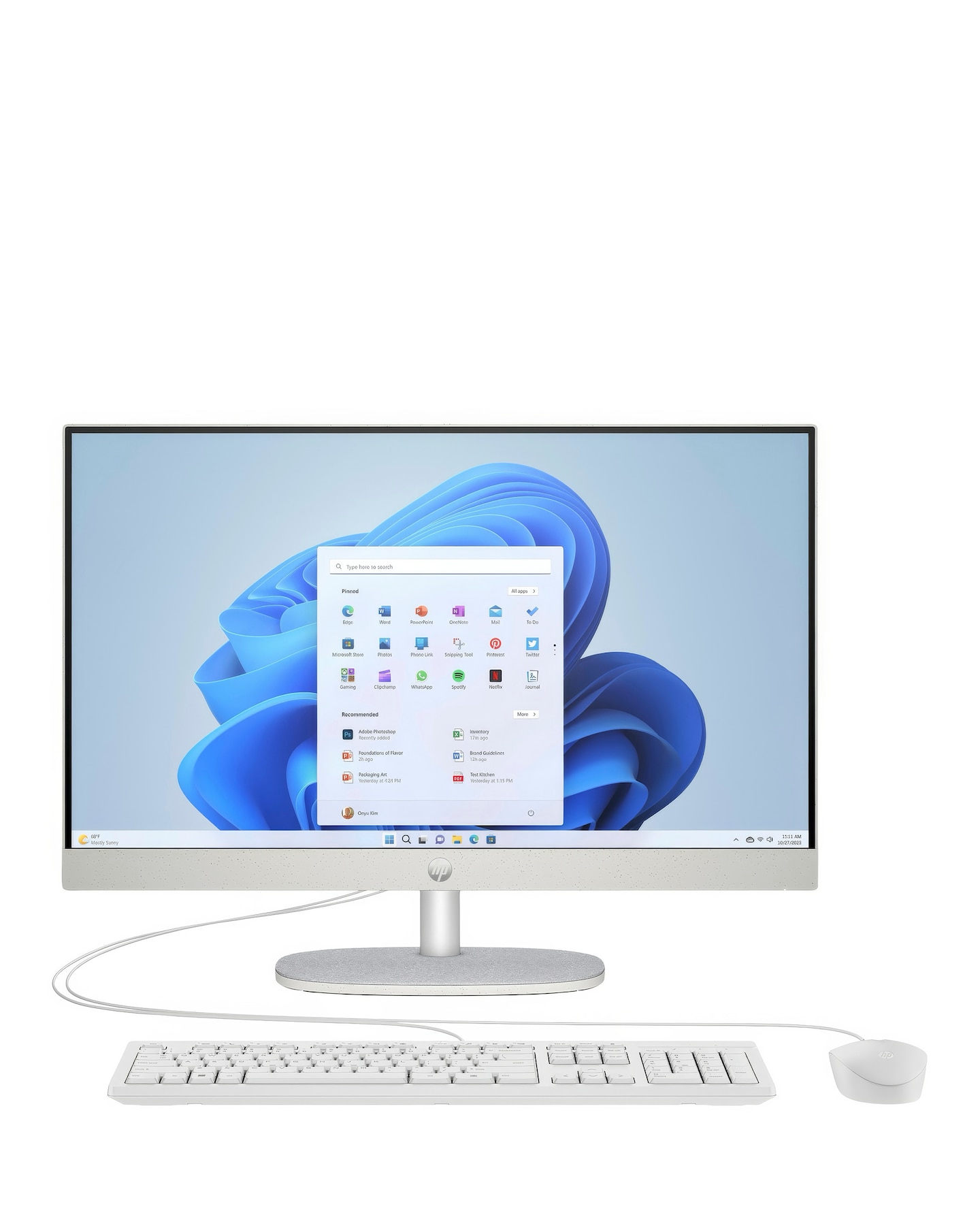 HP All in One PC - Intel Core i3 24in