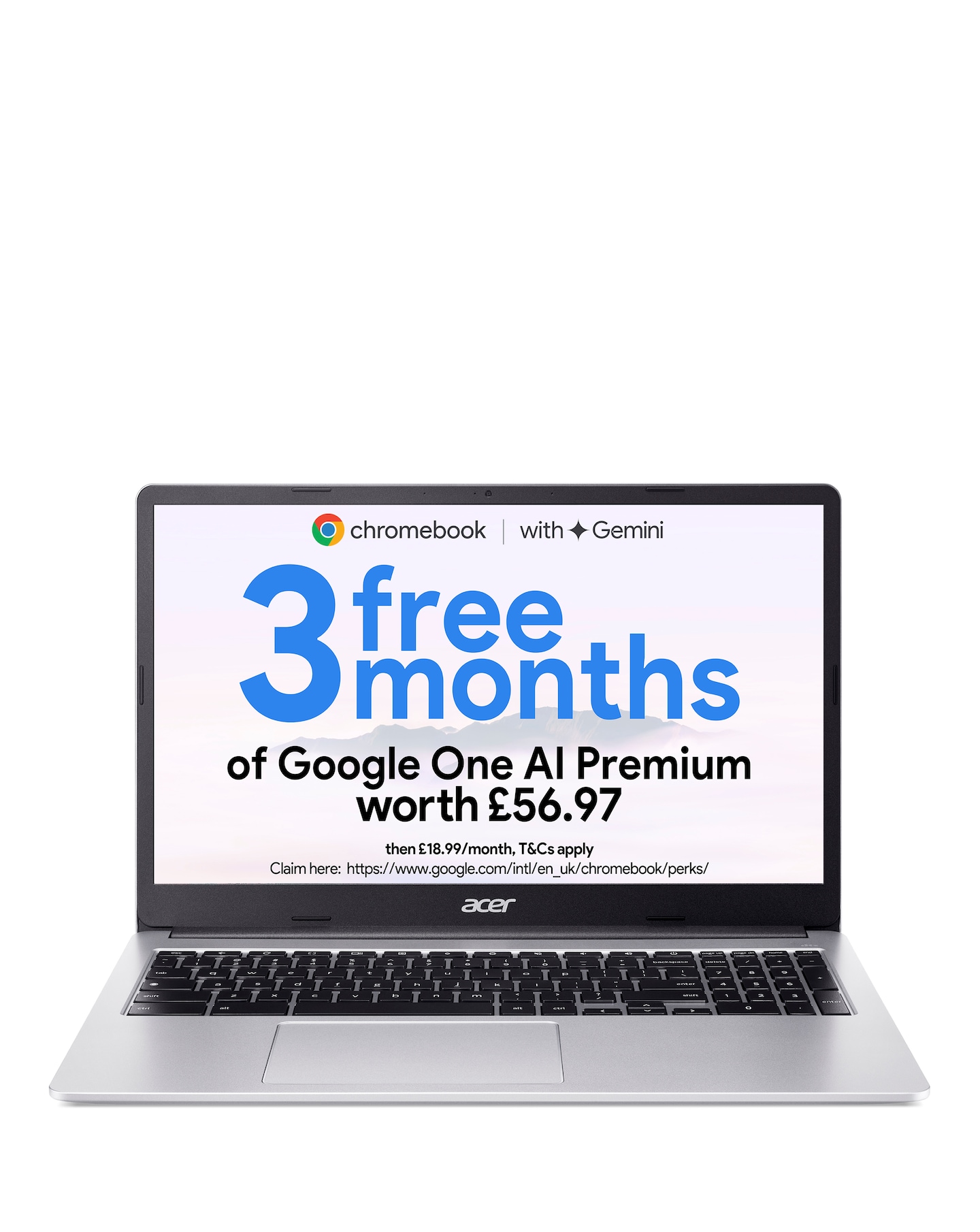 Acer Chromebook 315 - 15.6in N4500