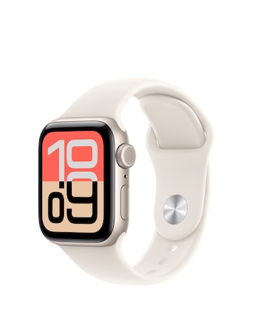 Apple Watch SE 3 GPS + Cellular 40mm - Starlight Sport Band - S/M
