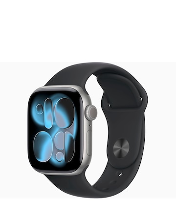 Apple Watch Series 11 GPS + Cellular 42mm - Space Grey Sport Band - S/M