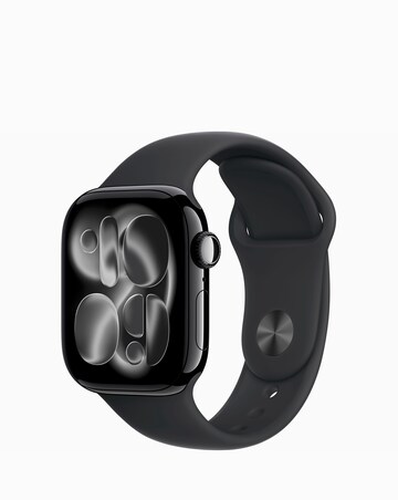 Apple Watch Series 11 GPS + Cellular 46mm - Black Sport Band - S/M