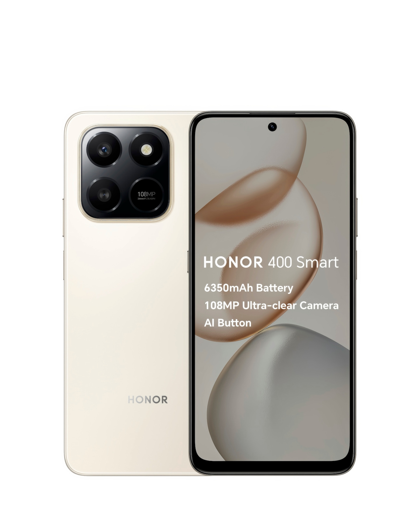 New In - Honor 400 Smart 4G 128GB Desert Gold