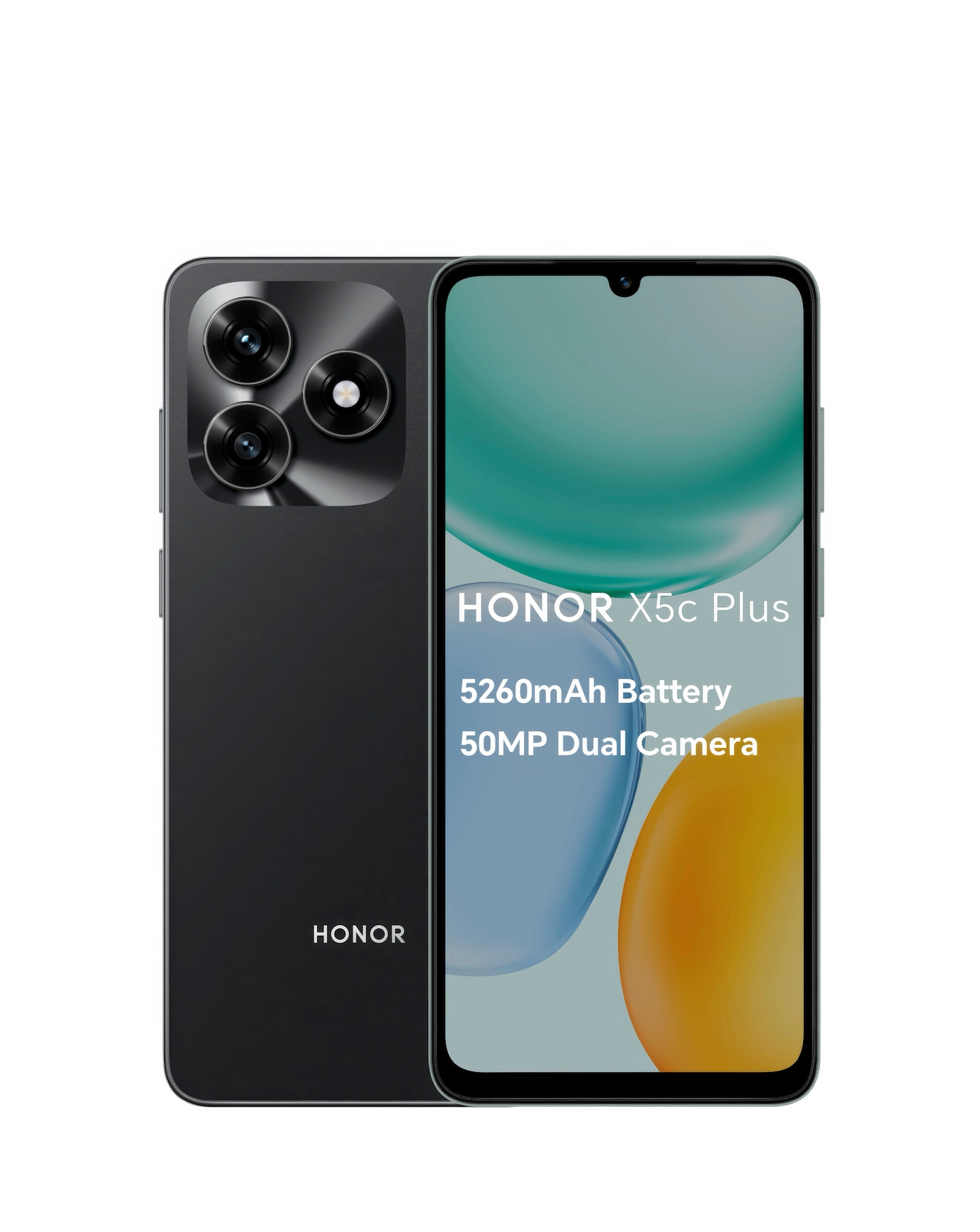 New In - Honor X5c Plus 64GB - Midnight Black
