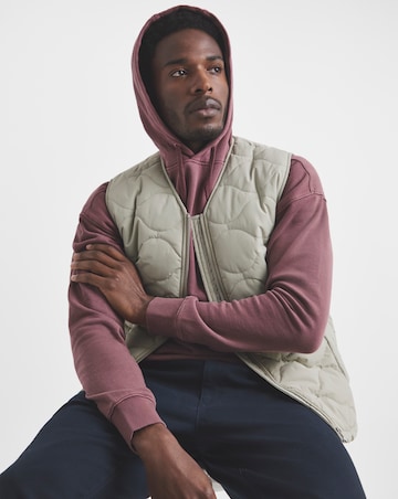 Union Garment Dyed Relaxed Hoodie-Burgundy