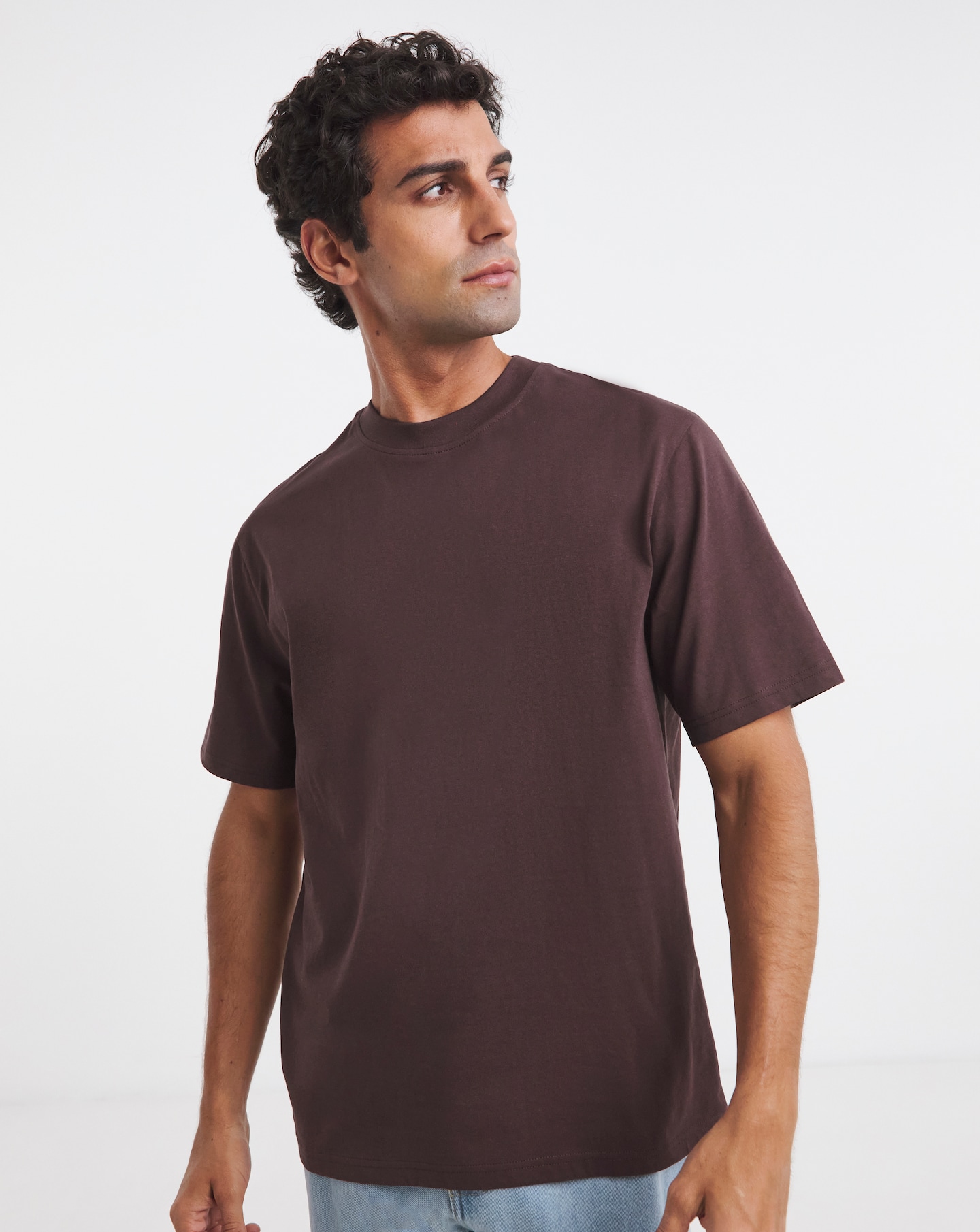 Relaxed Fit Crew Neck T-Shirt