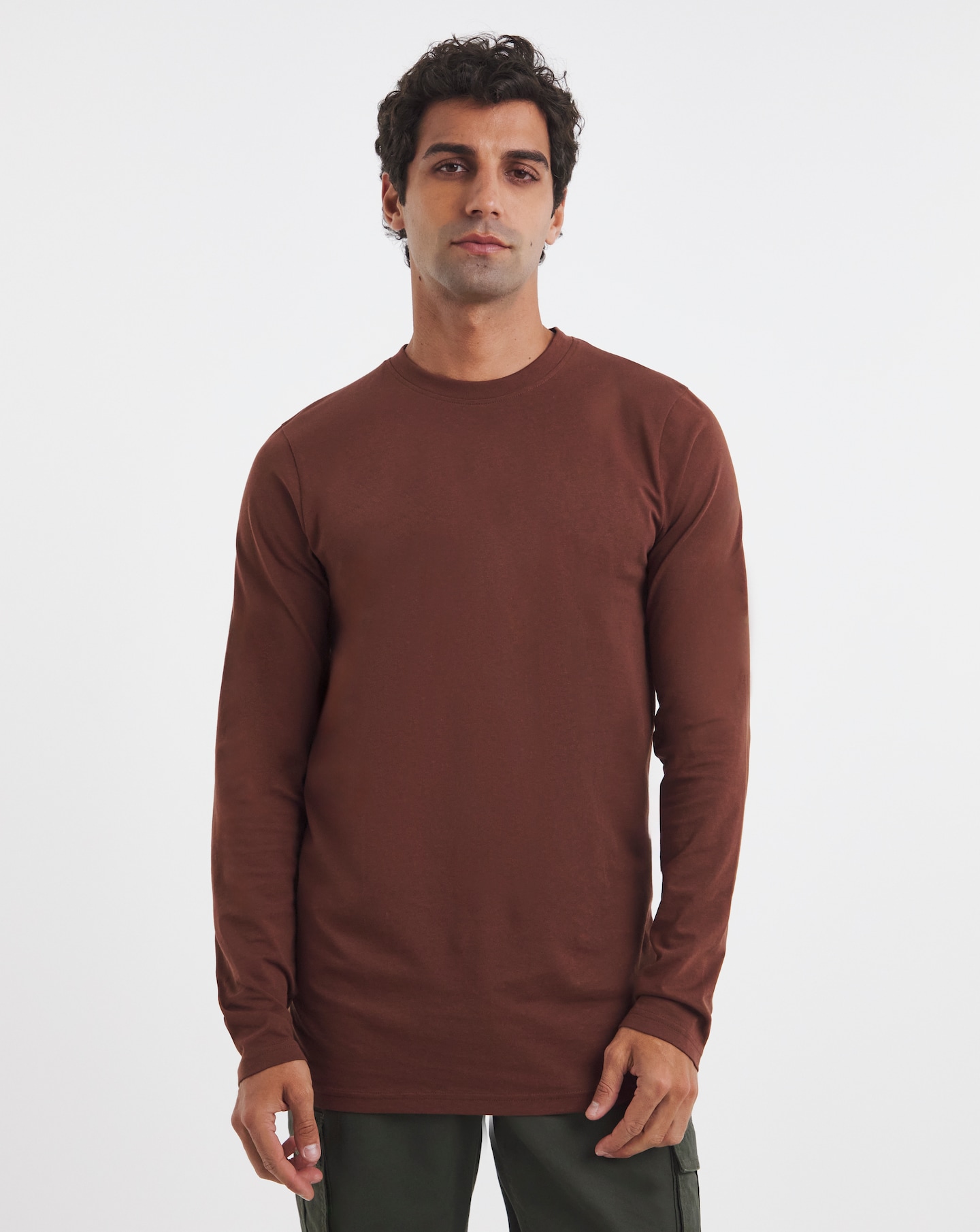 Long Sleeve Crew Neck T-Shirt
