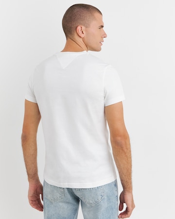 Tommy Hilfiger Short Sleeve Classic Logo White T-Shirt