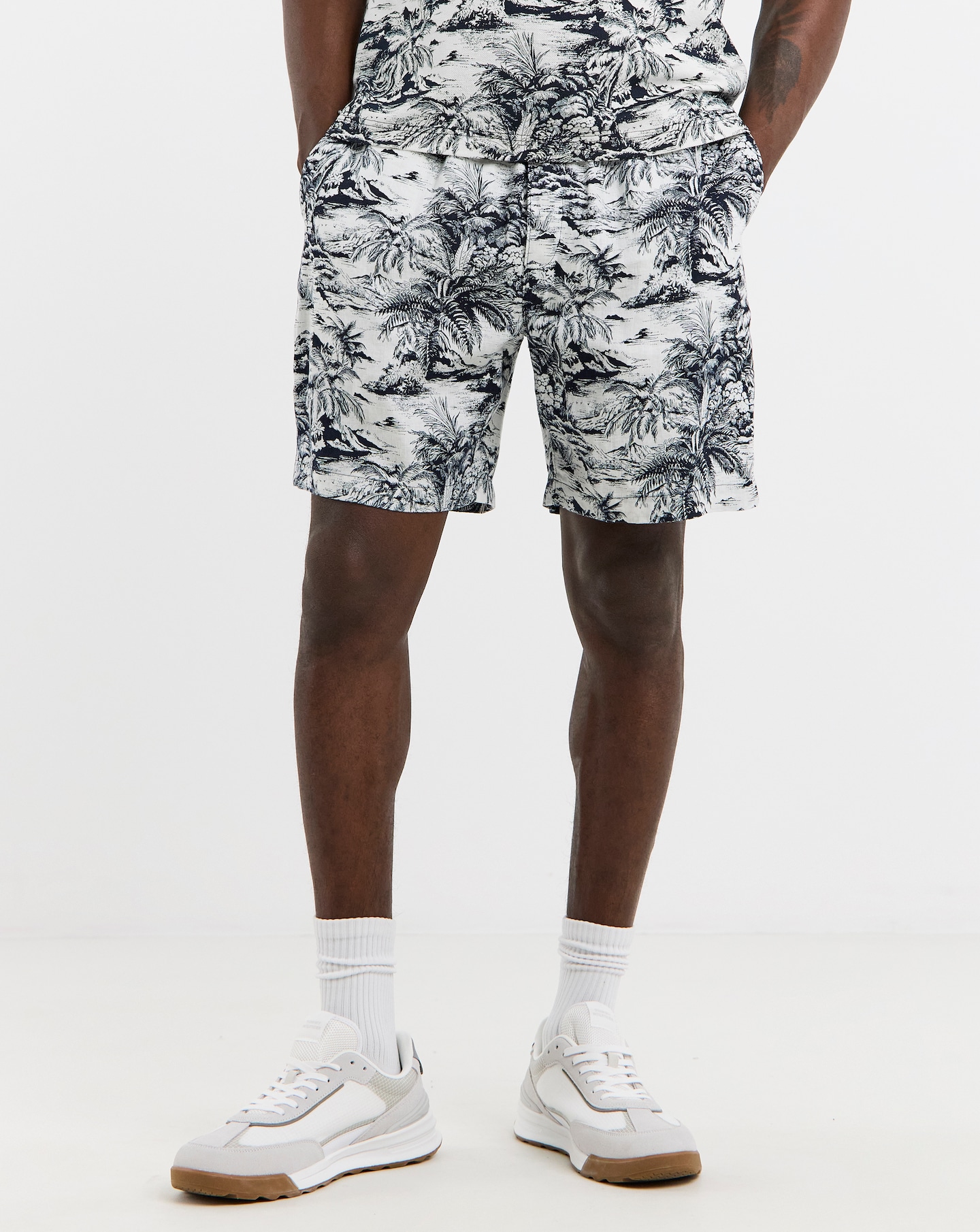 Tommy Hilfiger Printed Short-Navy