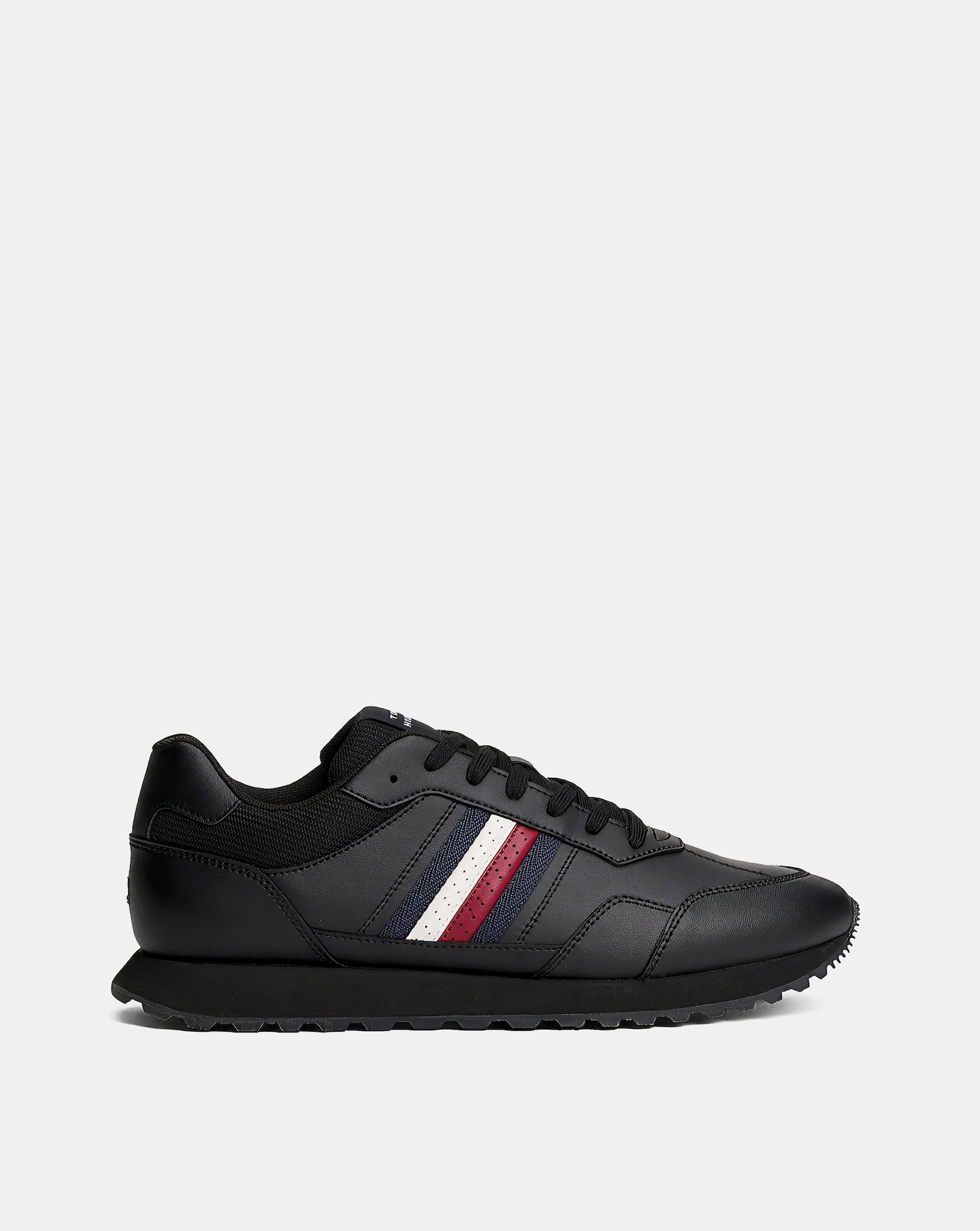 Tommy Hilfiger Leather Stripe Trainer