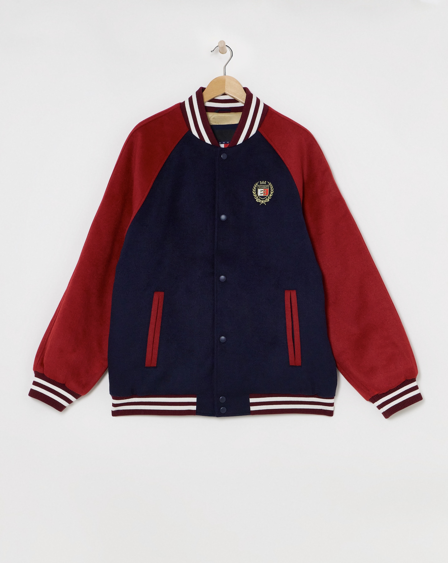 Tommy Jeans Wool Crest Bomber