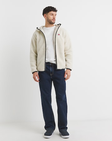 Tommy Jeans Badge Teddy Zip Jacket