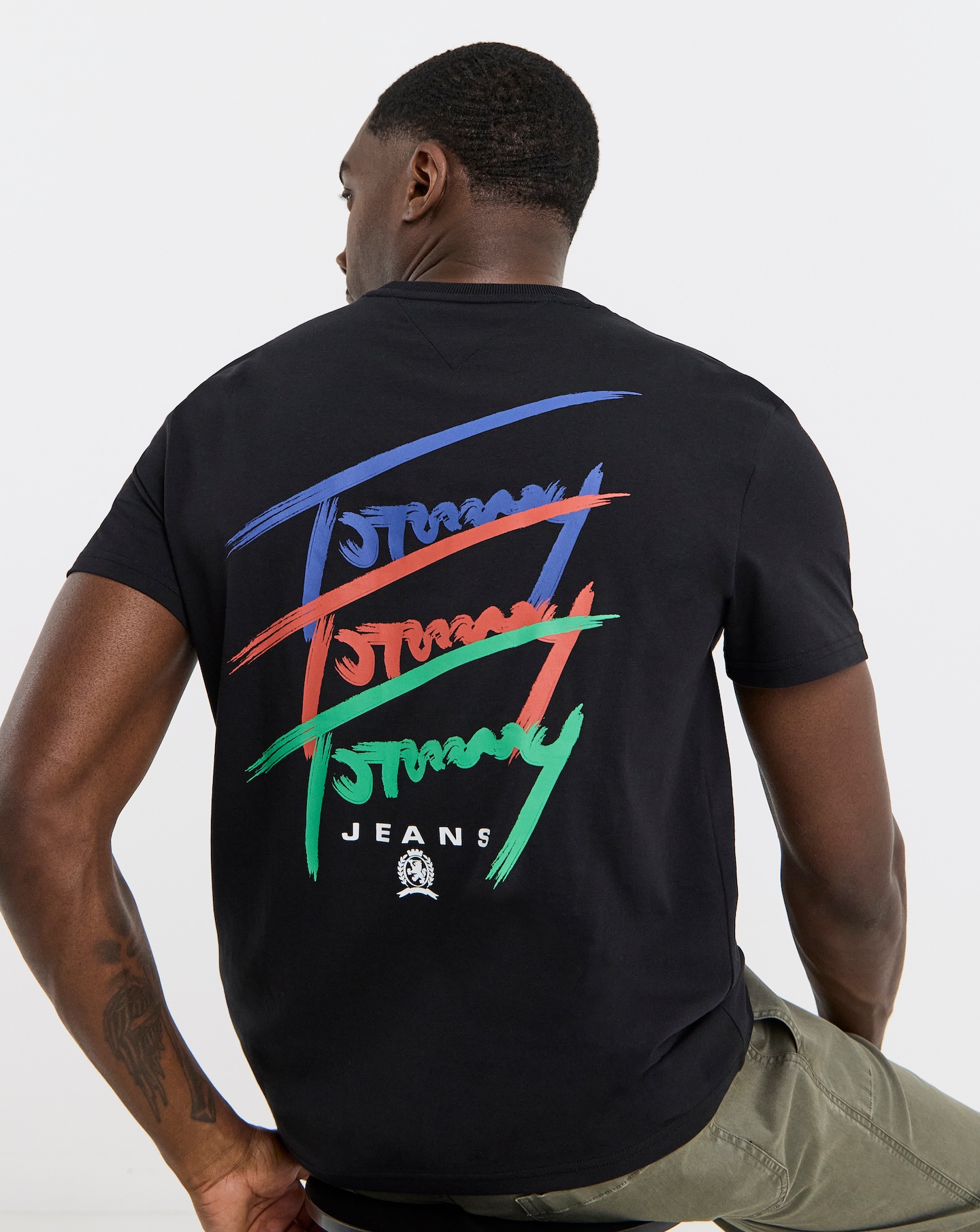 Tommy Jeans Back Print Signature T-Shirt