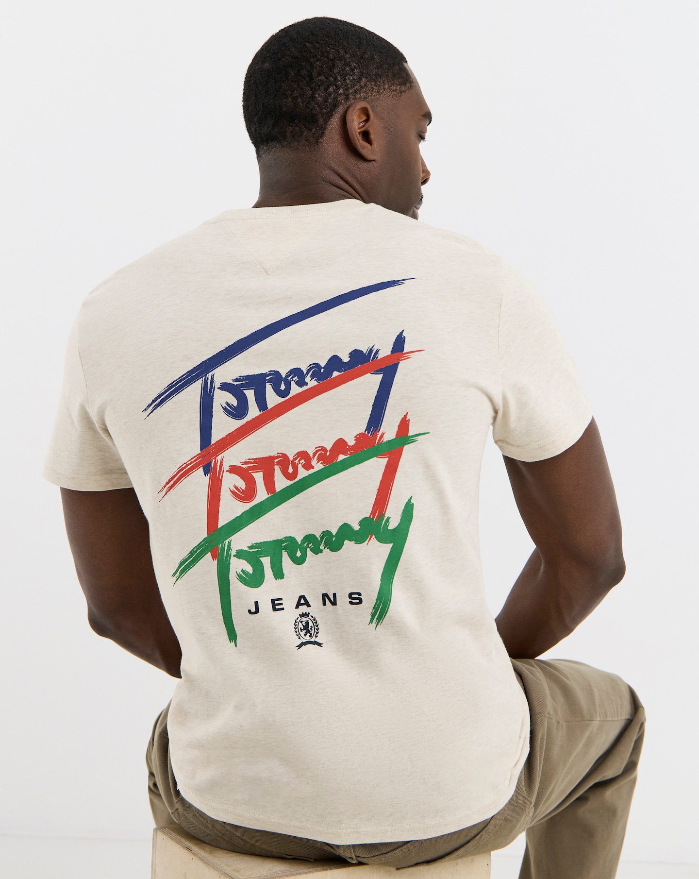 Tommy Jeans Back Print Signature T-Shirt