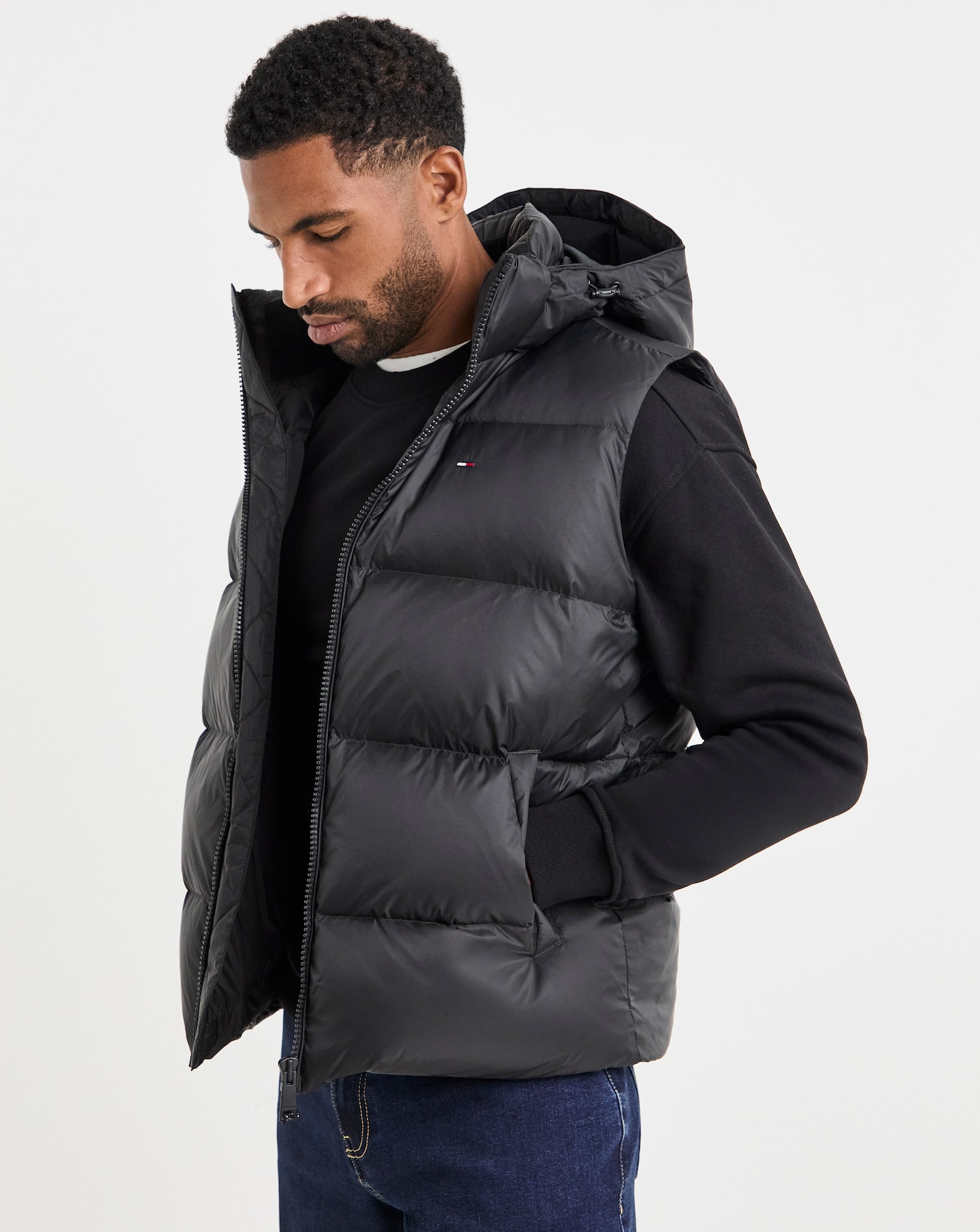 New In - Tommy Jeans Gilet - Black