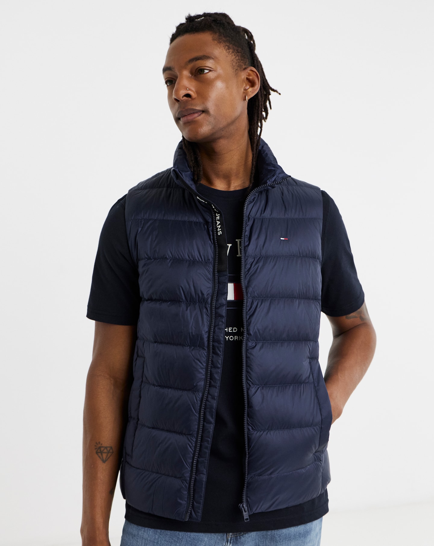 New In - Tommy Jeans Gilet - Navy
