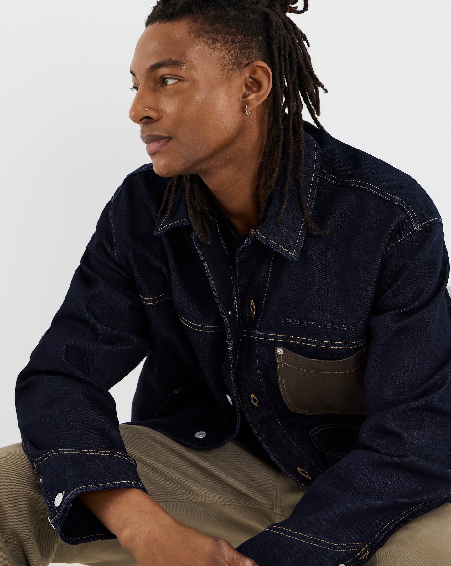 New In - Tommy Jeans Jacket - Dark Denim