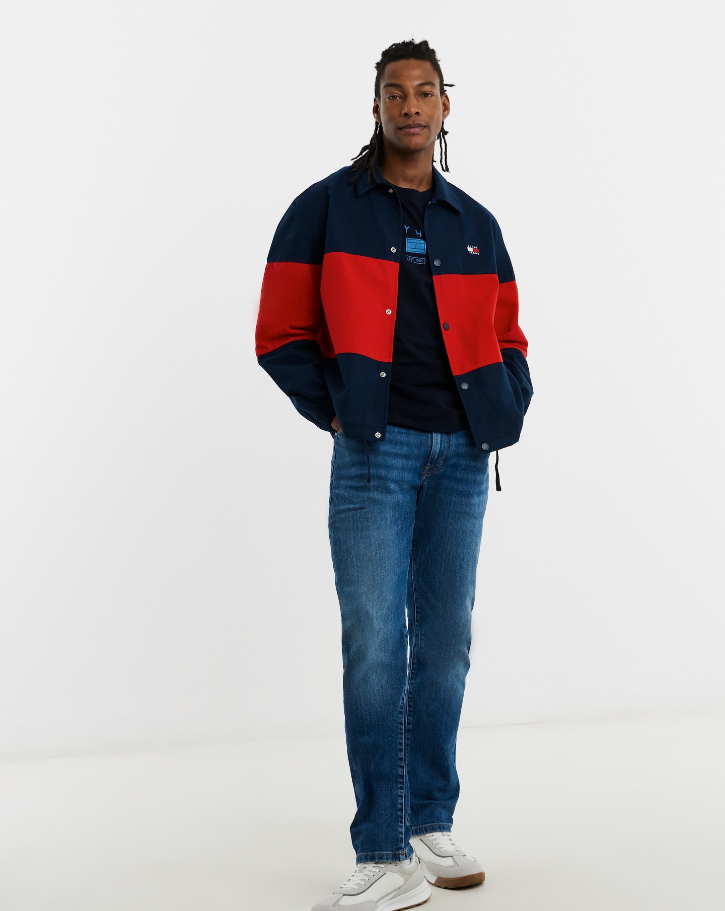 New In - Tommy Jeans Colorblock Overshirt