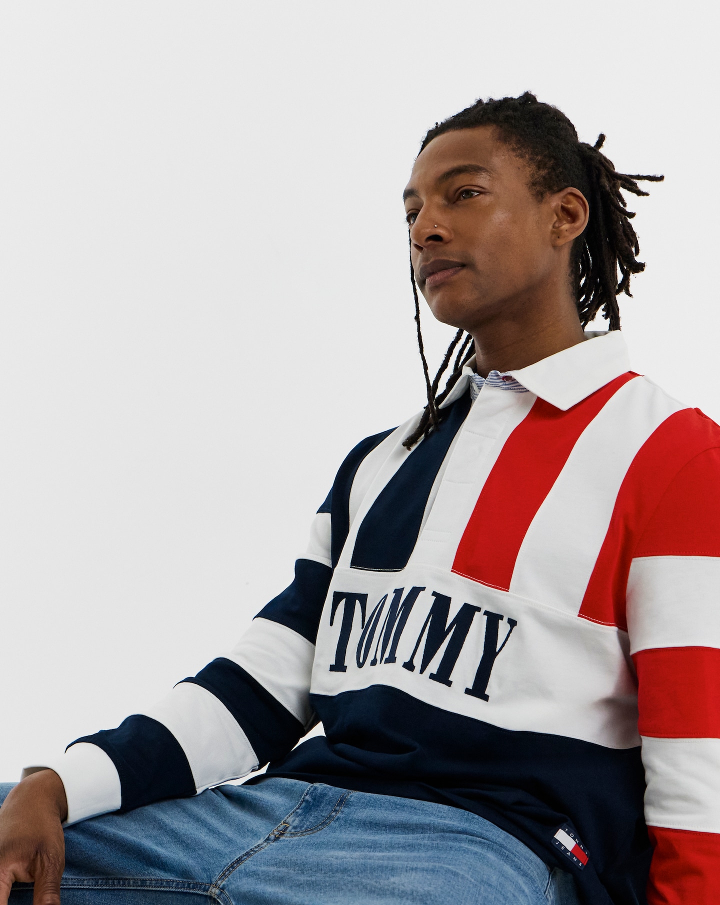 New In - Tommy Jeans Relax Archive Rugby